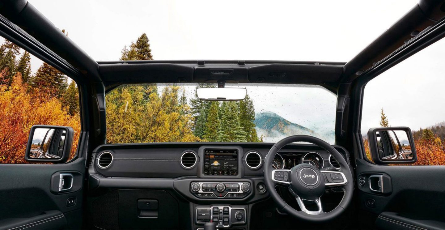 New Jeep® Wrangler JL 2023 Interior - Jeep India