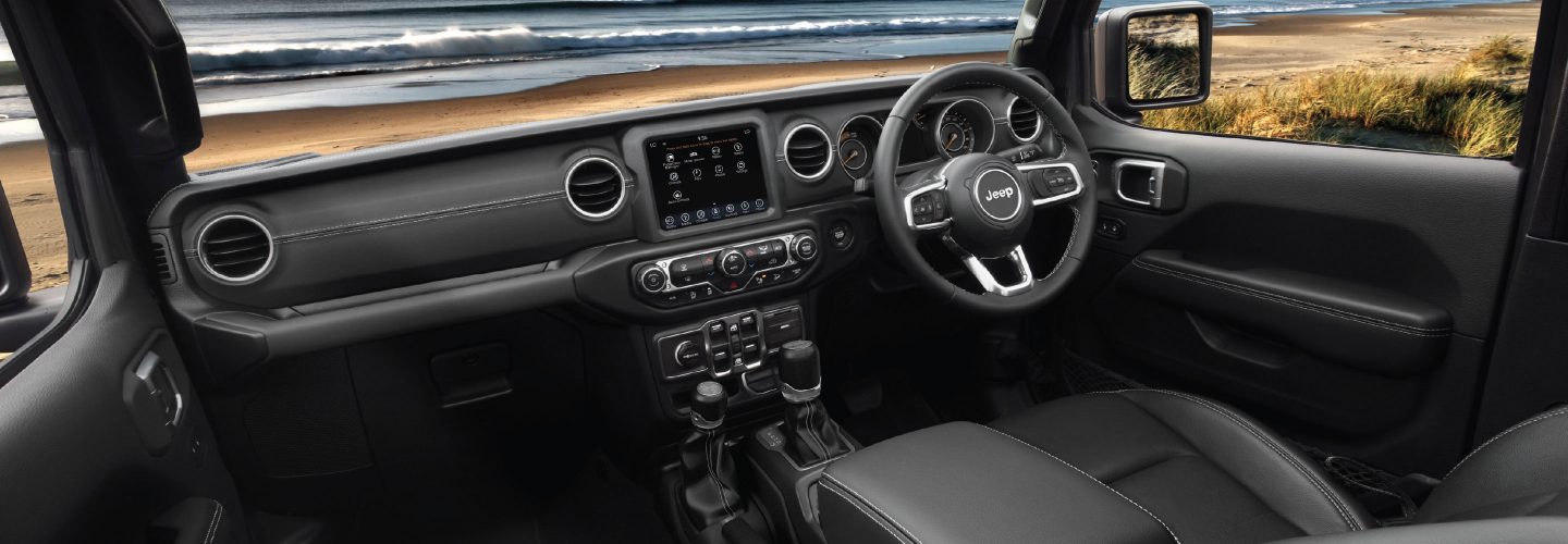 New Jeep® Wrangler JL 2023 Interior - Jeep India