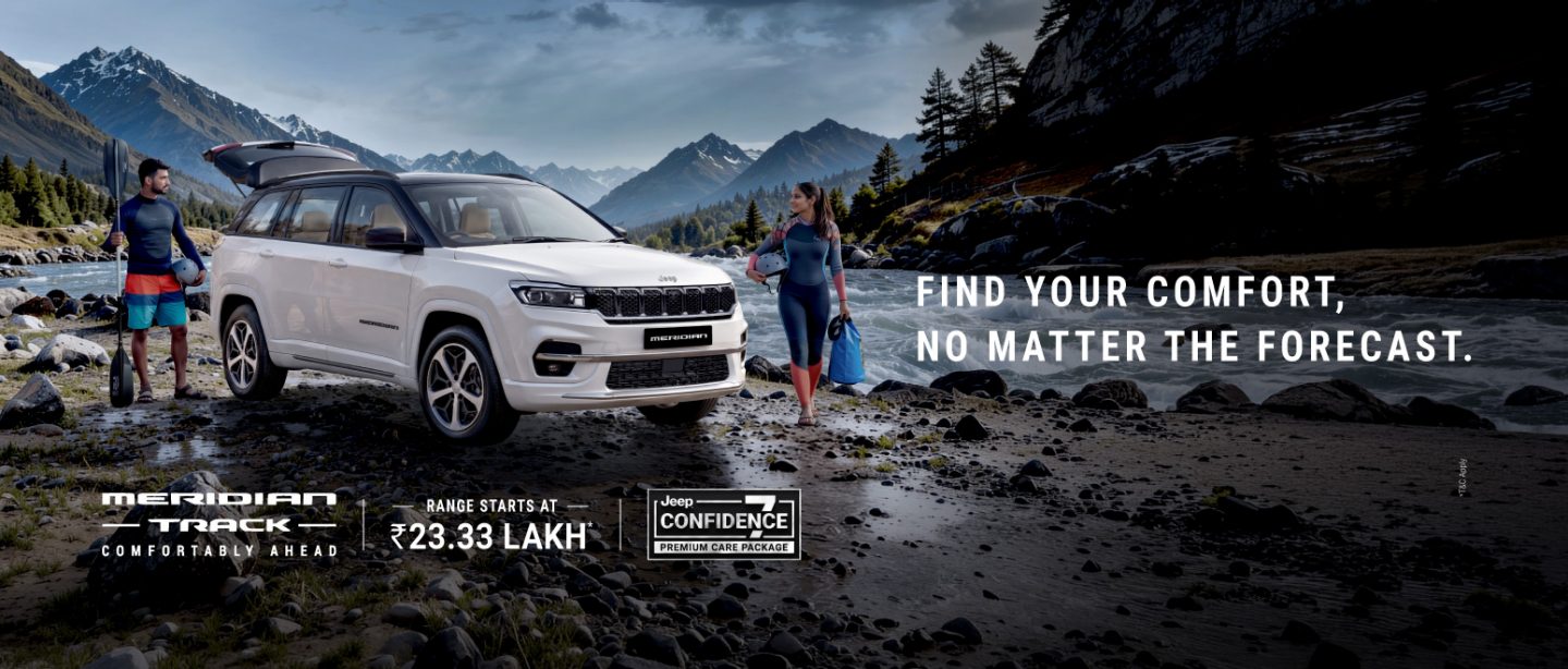 Jeep Meridian banner image for Jeep Adventure Days season of savings