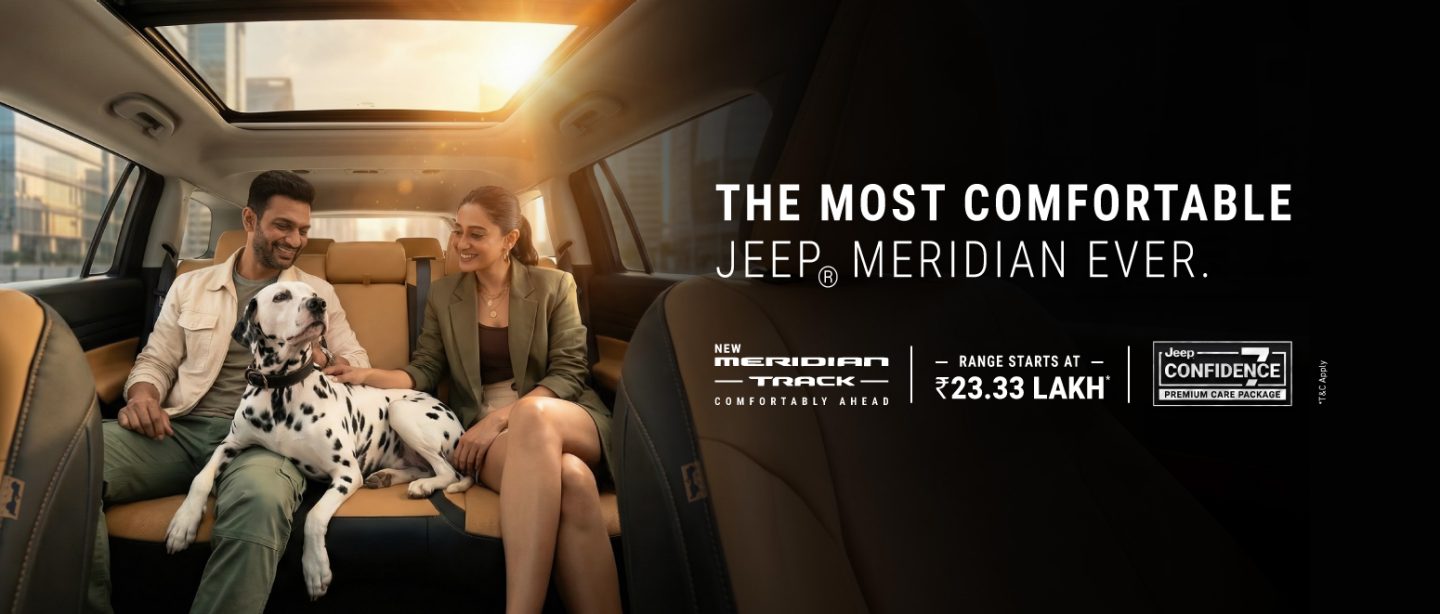 Jeep Meridian banner image for Jeep Adventure Days season of savings