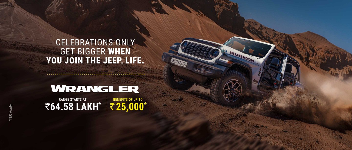 Jeep Wrangler banner image for Jeep Adventure Days season of savings