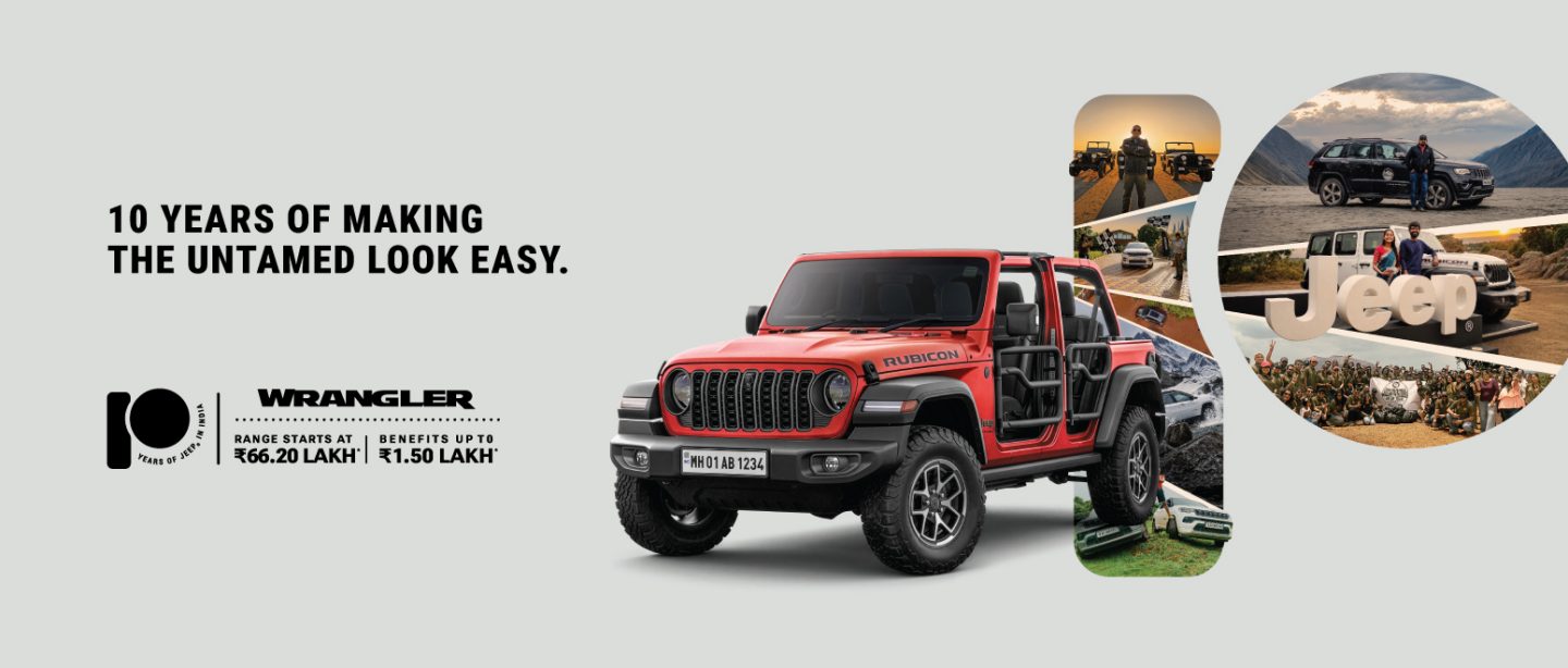 Jeep Wrangler banner image for Jeep Adventure Days season of savings