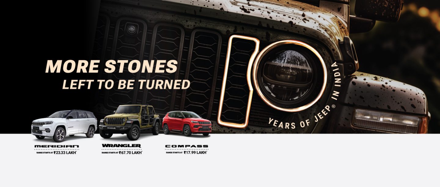 Celebrating 10 Years of Jeep® in India