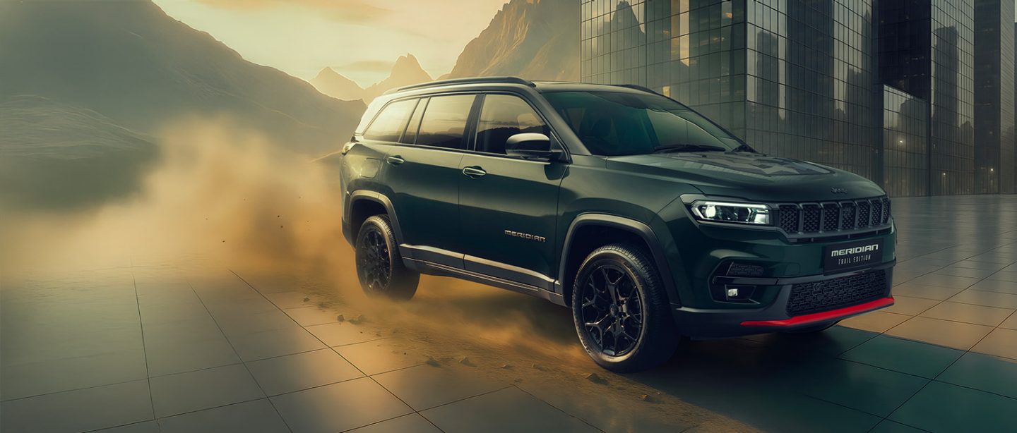 Jeep Meridian Overland - Techno Metallic Green 