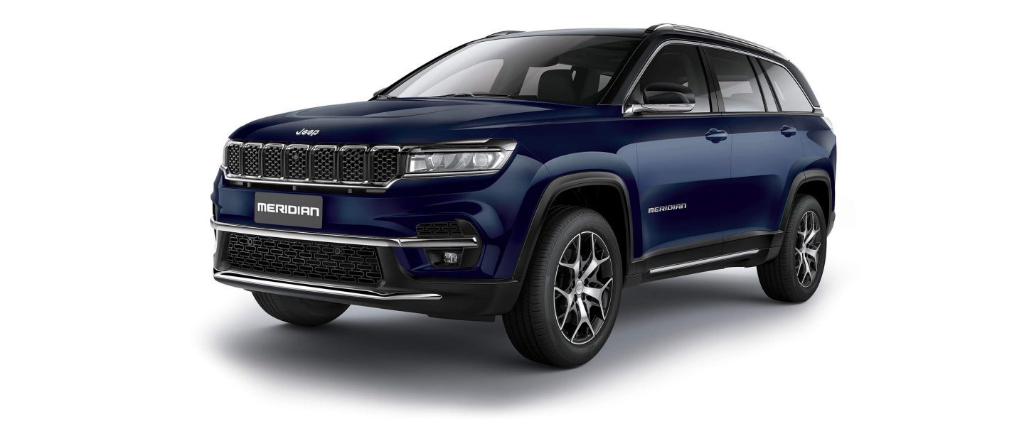 Model of SGA Jeep Meridian Limited (O) in Galaxy Blue Color