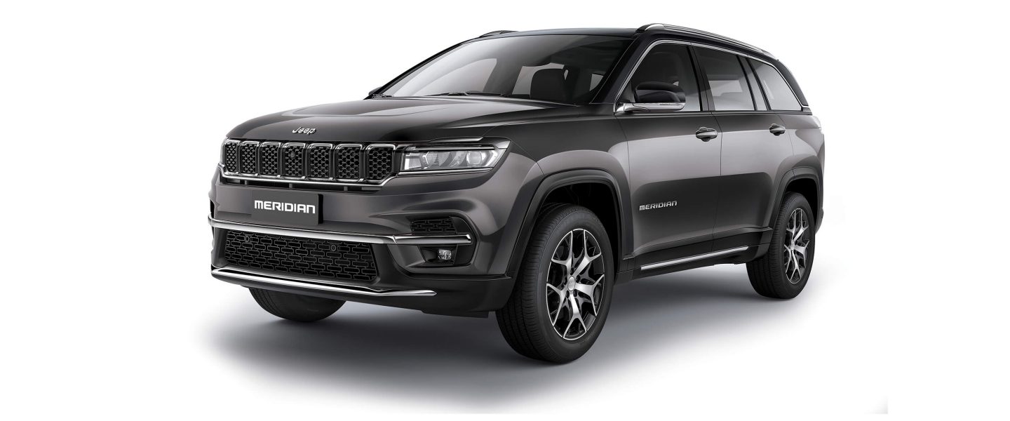 Model of SGA Jeep Meridian Limited (O) in Magnesio Grey Color