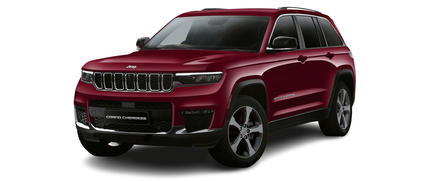 Model of SGA Jeep Grand Cherokee Limited(O) in Velvet Red Color